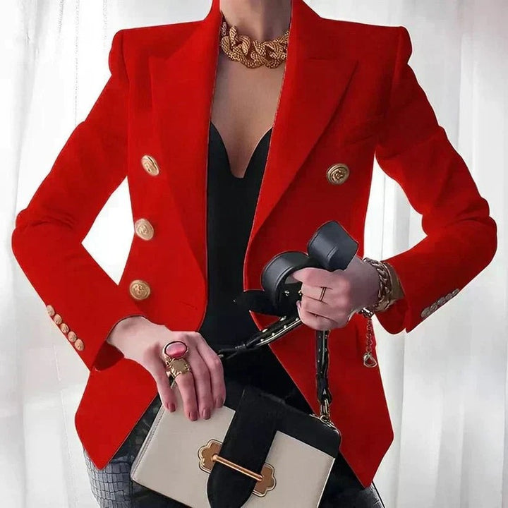 Audrey | Double-Breasted Structured Blazer