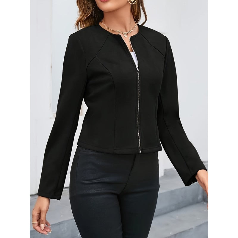 Susannah | Cropped Jacket with Waist Definition