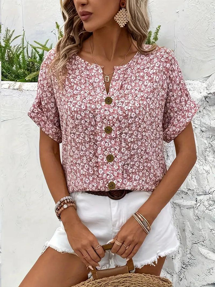Verna | Stilvolle Bluse mit Blumenmuster