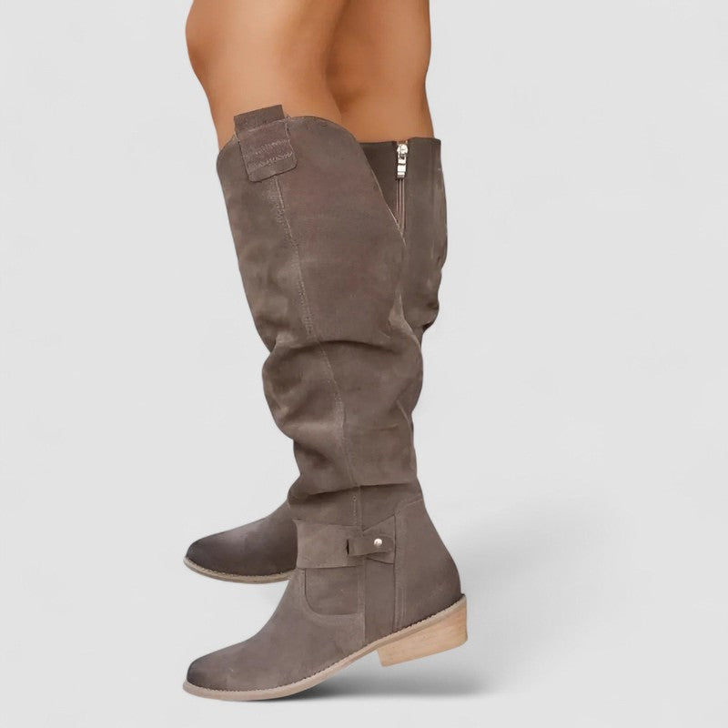 Eleanor | Soft Slouchy High Boots