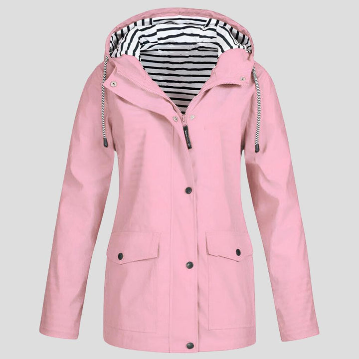 Olivia | Wasser- und windabweisende Jacke mit Kapuze für Damen
