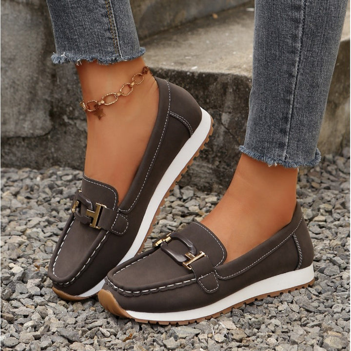 Emelia | Slip-On Wedge Loafers
