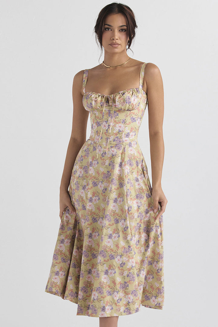 Solveig | Bustier-Midikleid mit Herzausschnitt