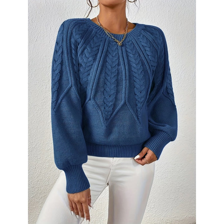 Women's Sweater | Relaxed Cable-Knit Pullover