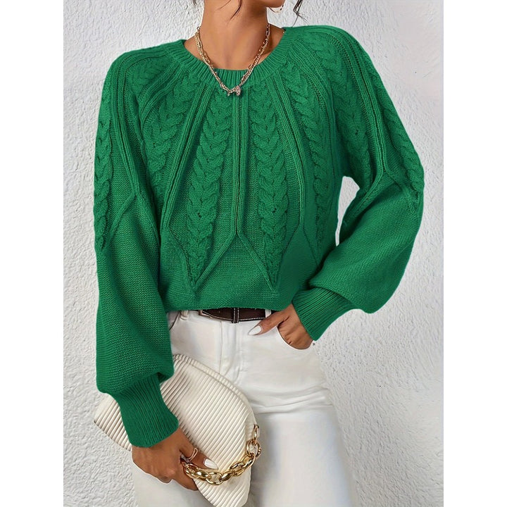 Women's Sweater | Relaxed Cable-Knit Pullover