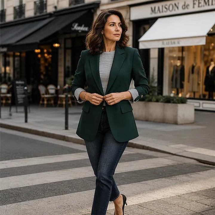 Sienna | Tailored Notch-Lapel Blazer