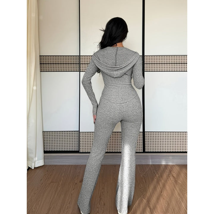 Cassia | Ribbed Two-Piece Lounge Set