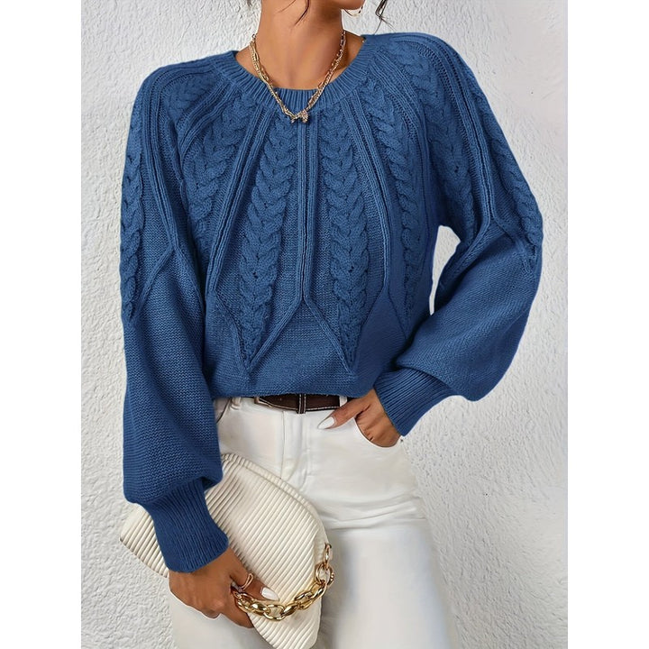 Women's Sweater | Relaxed Cable-Knit Pullover