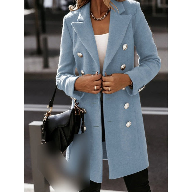 Annette | Double-Breasted Pea Coat