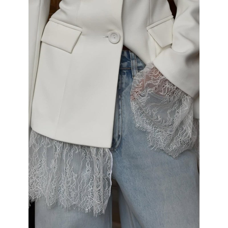 Vivienne | -Paneled Tailored Blazer