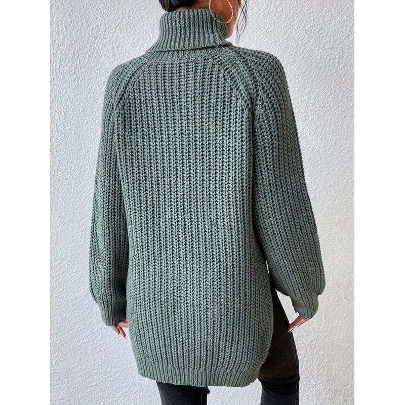 Camille | Relaxed Fit Oversized Turtleneck Sweater