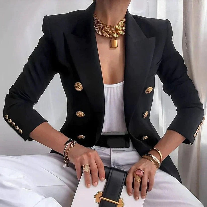 Audrey | Double-Breasted Structured Blazer