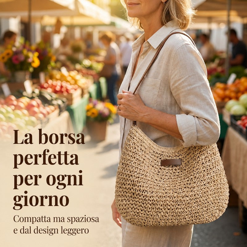 Simona | Mala hobo entrançada