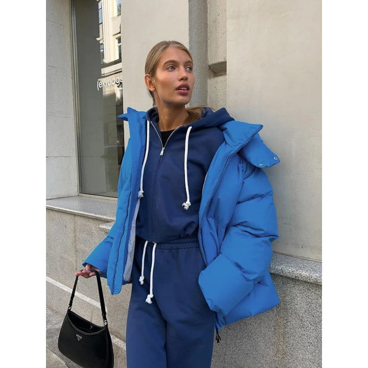 Juliette | Quilted Hooded Winter Jacket