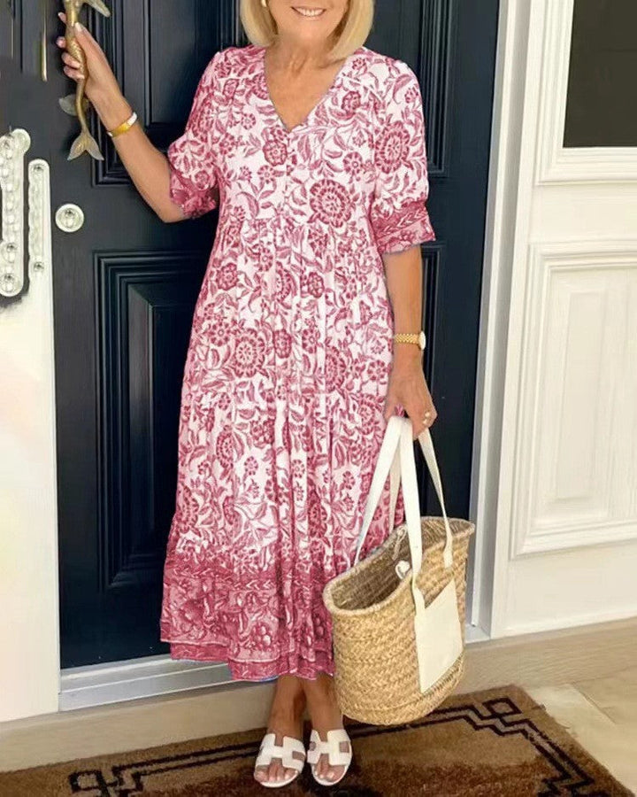Dorothy | Tiered Floral Maxi Dress