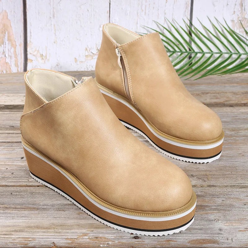 Coralie | Platform Ankle Boot