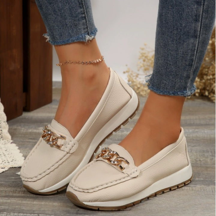 Audrey | Platform Slip-On Loafers