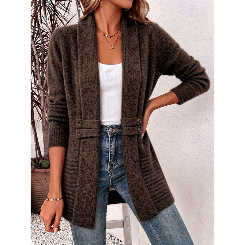 Sophie | Relaxed Double-Button Cardigan