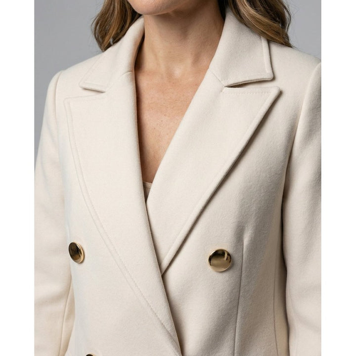 Emeline | Tailored Double-Breasted Longline Coat