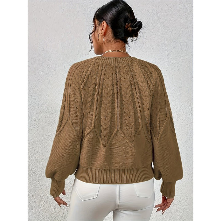 Women's Sweater | Relaxed Cable-Knit Pullover