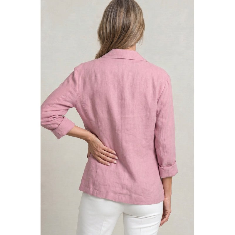 Women’s Relaxed Blazer | Oversized Dropped Shoulder Design