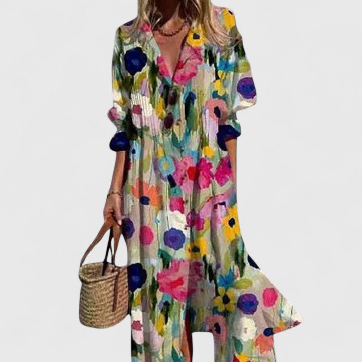 Paula | Elegante abito boho