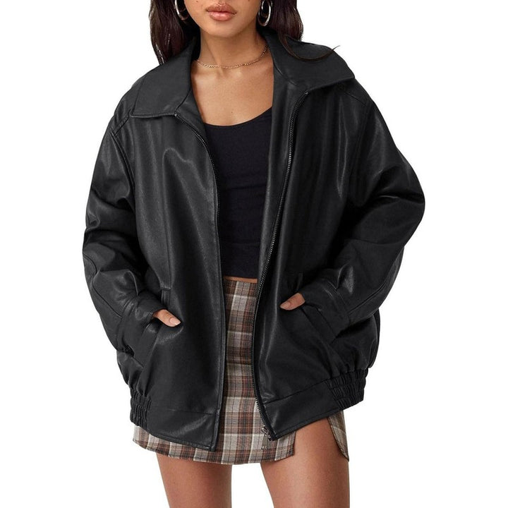 Nicola | Relaxed Zip-Up Bomber Jacket