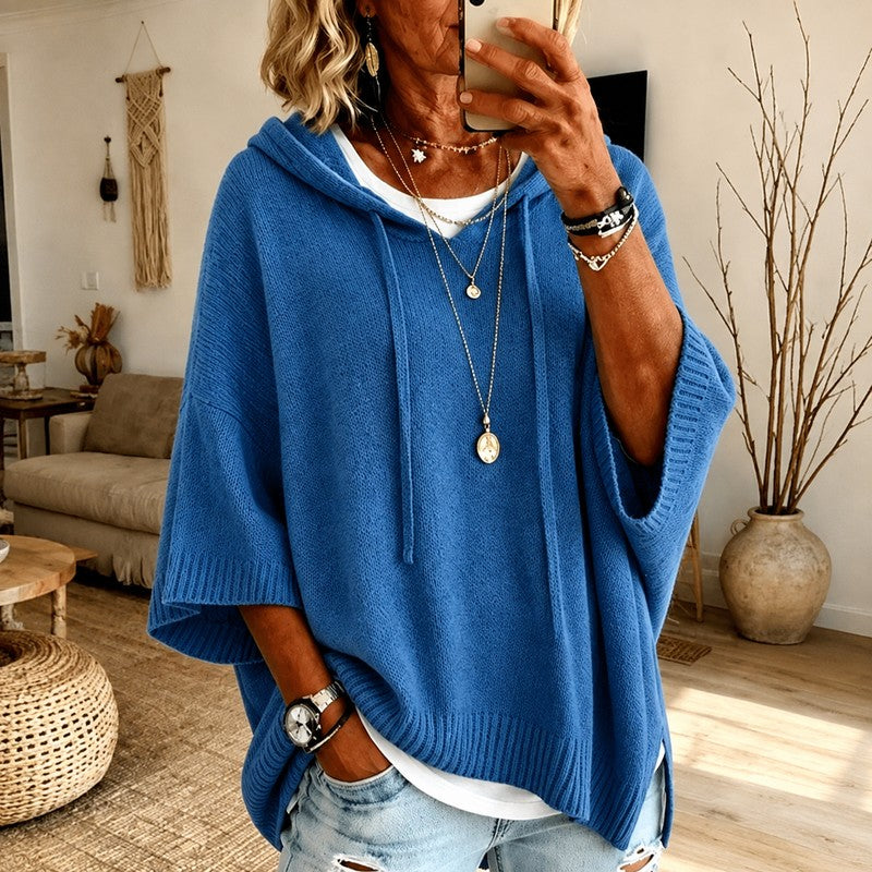 Isla | Loose Poncho-Style Sweater