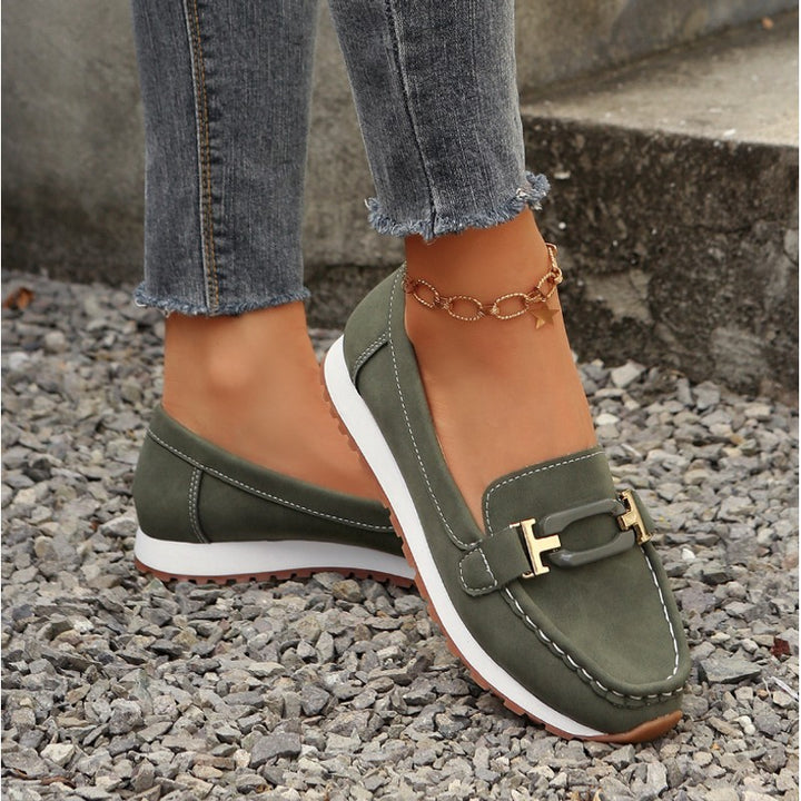 Emelia | Slip-On Wedge Loafers