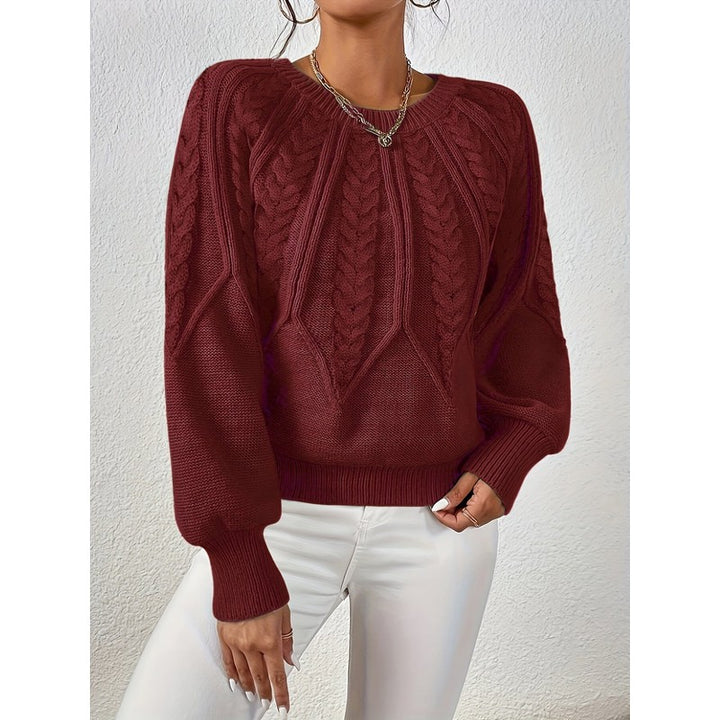 Women's Sweater | Relaxed Cable-Knit Pullover