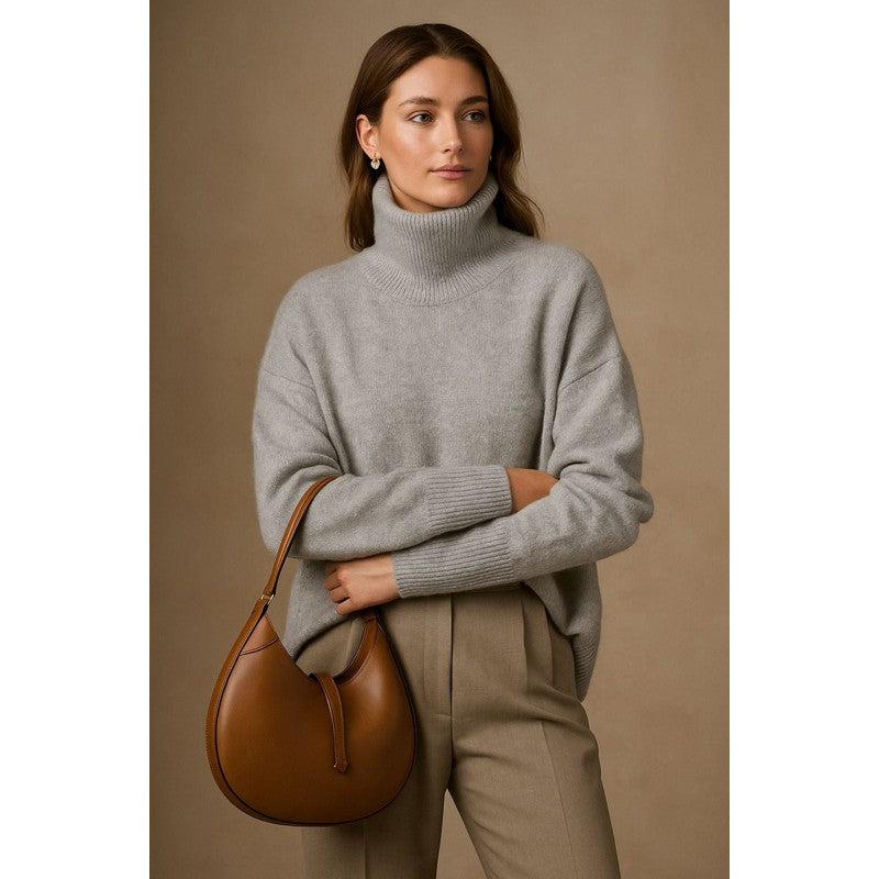 Macario | Relaxed Turtleneck Sweater