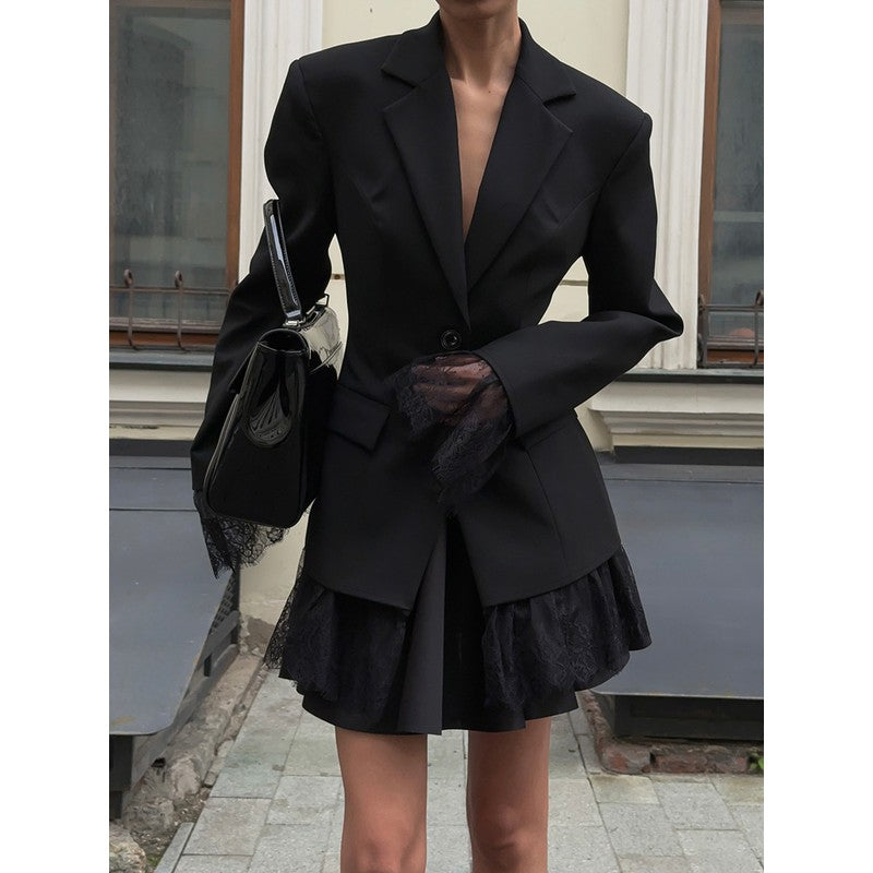 Vivienne | -Paneled Tailored Blazer