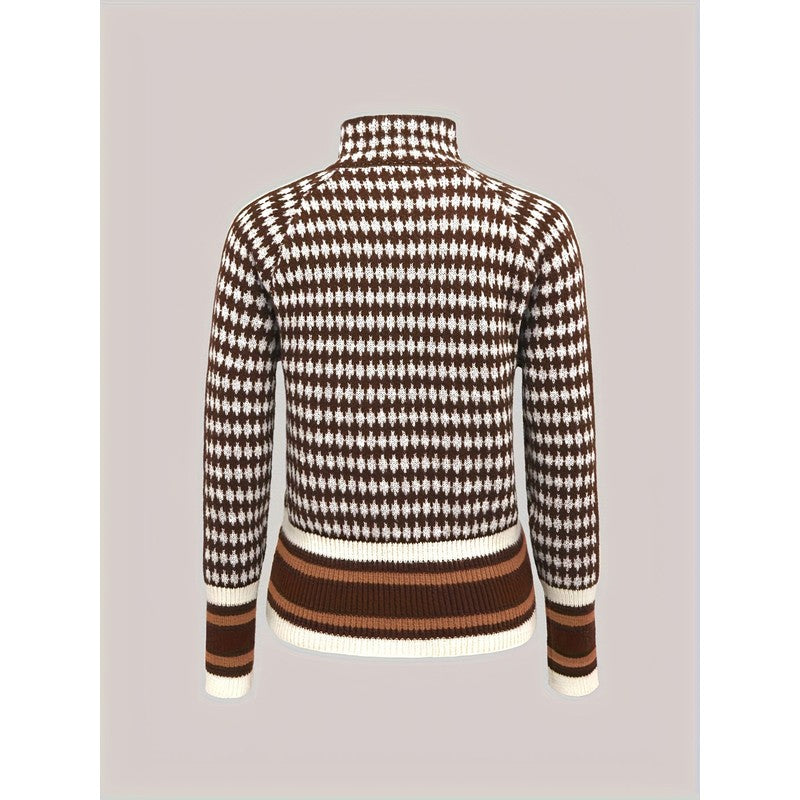 Yvonne | Zip-Front Relaxed Fit Cardigan