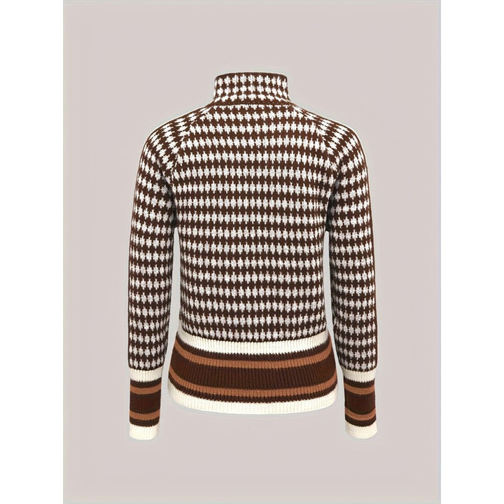 Yvonne | Zip-Front Relaxed Fit Cardigan