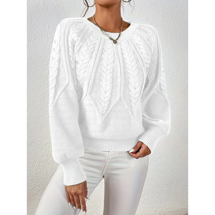 Women's Sweater | Relaxed Cable-Knit Pullover