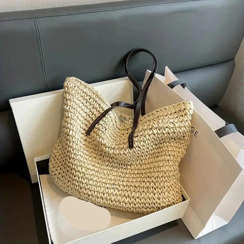 Alessia | Strohtasche für den Strand