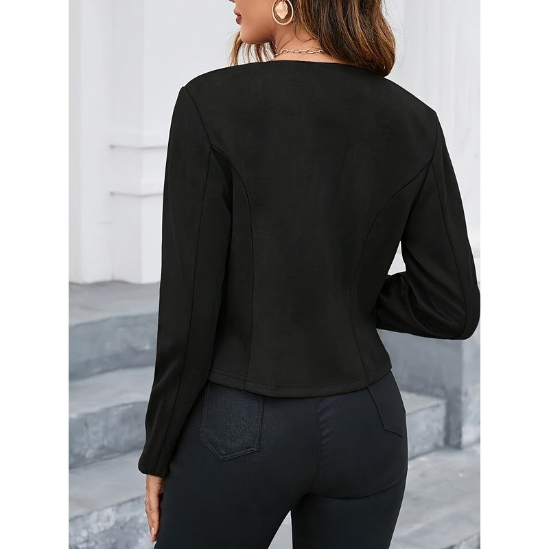 Susannah | Cropped Jacket with Waist Definition