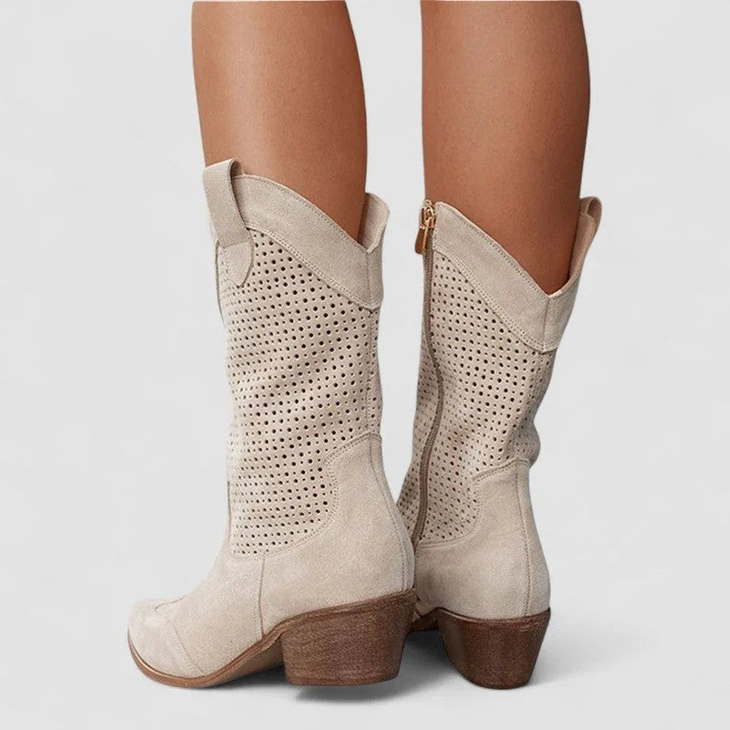 Nadia | Women Western Mid-Calf Boots