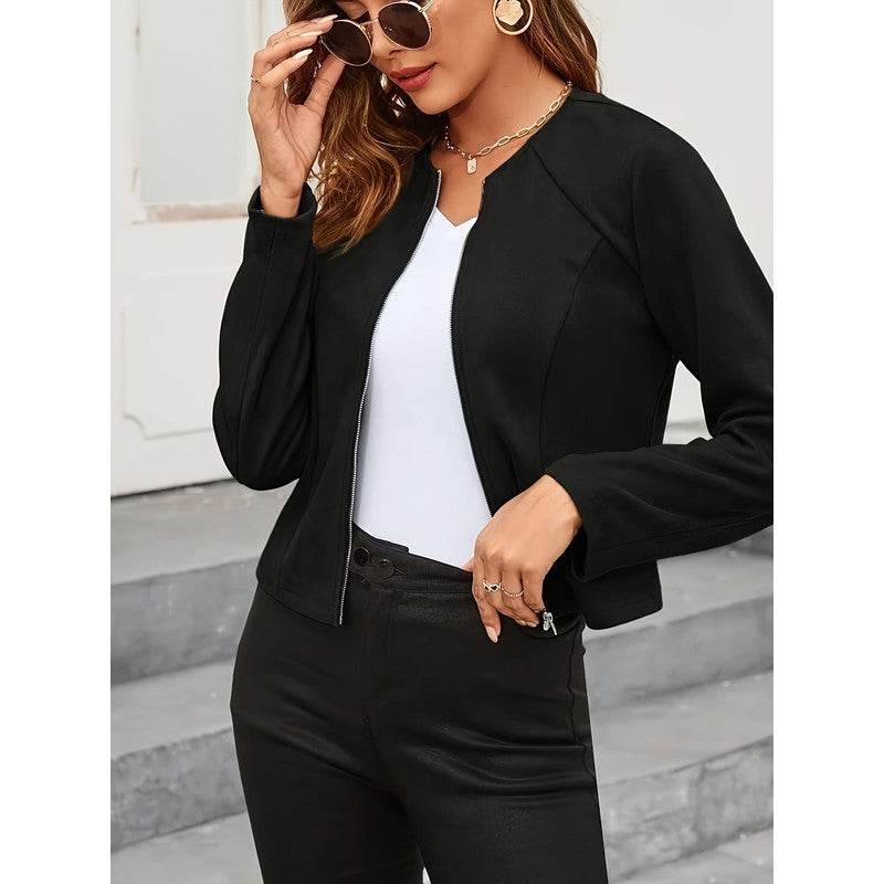 Susannah | Cropped Jacket with Waist Definition