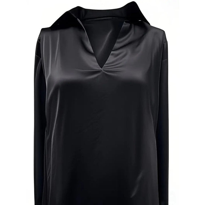 Anna | Soft Structured V-Neck Blouse