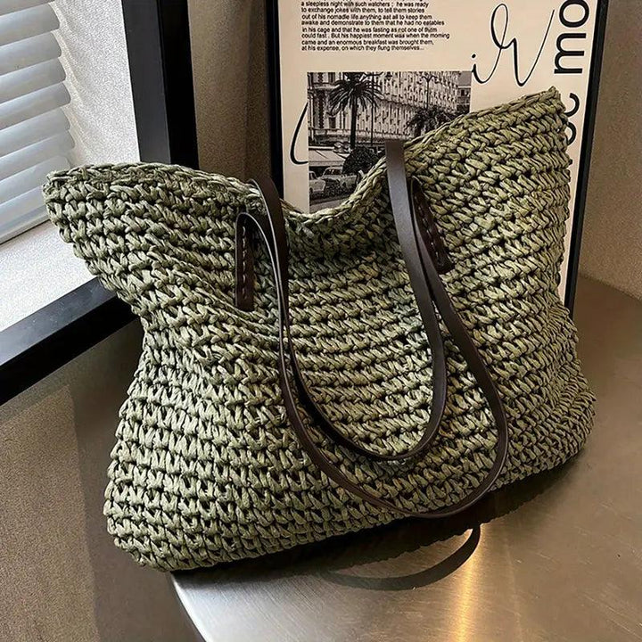 Alessia | Strohtasche für den Strand
