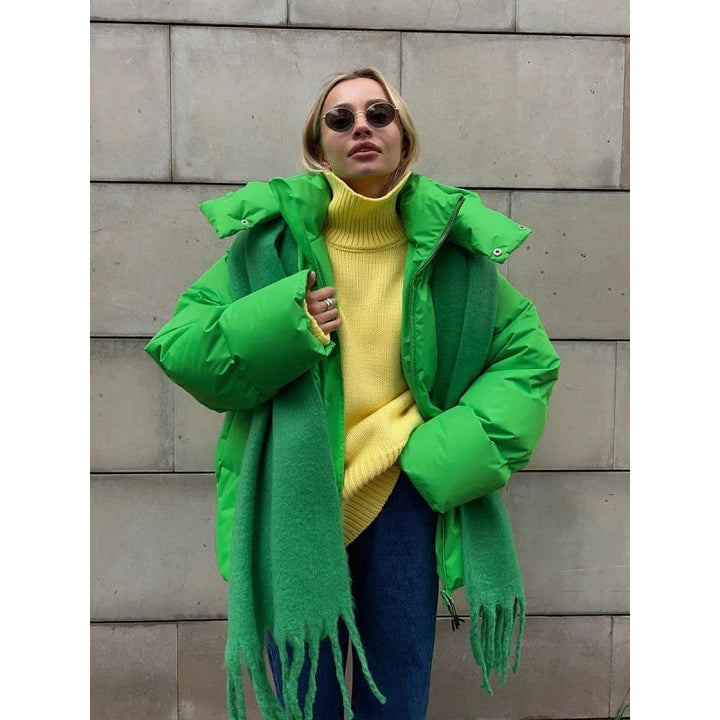 Juliette | Quilted Hooded Winter Jacket