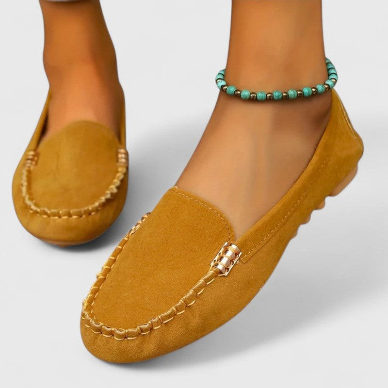 Karlene | Women's Moccasin-Stitch Slip-On Loafers