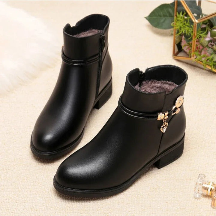 Constance | Wide-Toe Low-Heel Ankle Boots