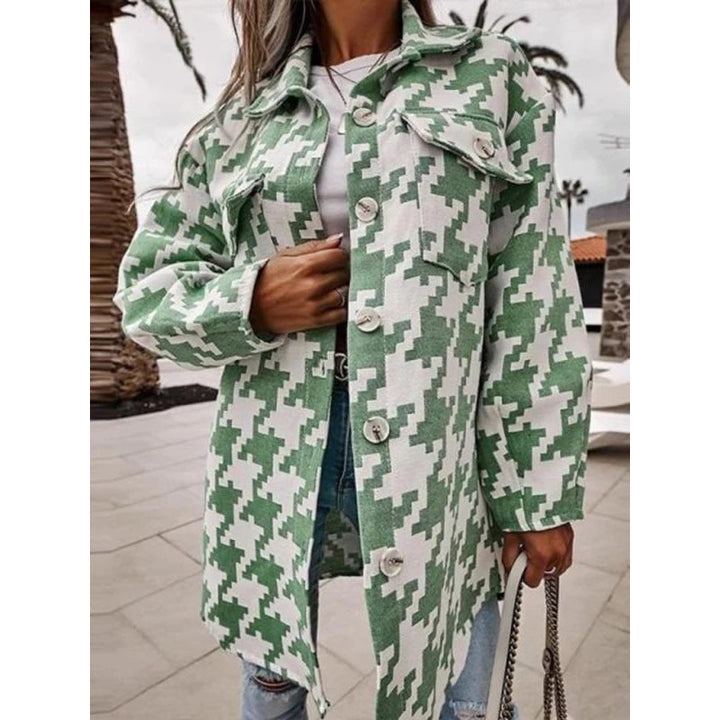 Clara | Notch Lapel Long-Sleeve Jacket