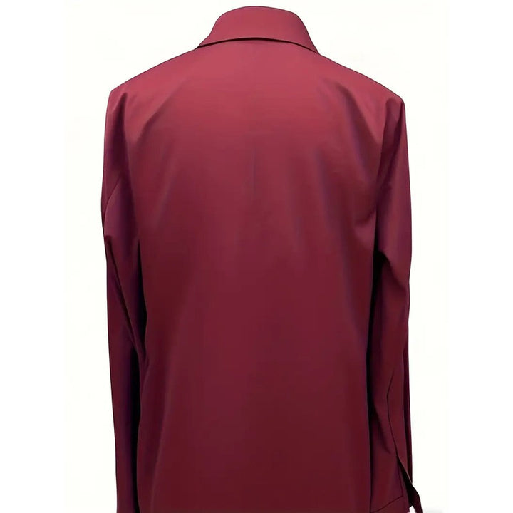 Anna | Soft Structured V-Neck Blouse