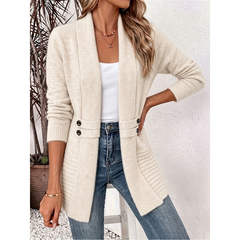 Sophie | Relaxed Double-Button Cardigan