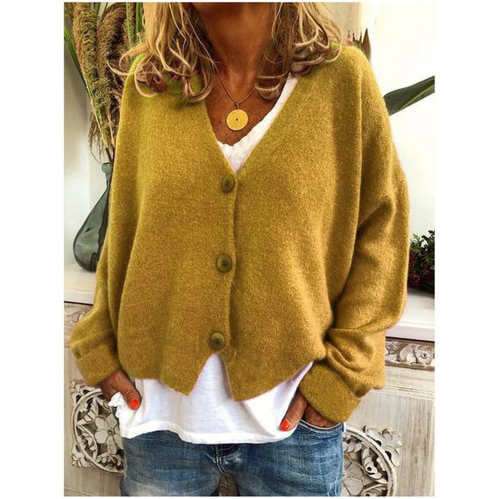 Amelia | V-Neck Oversized Cardigan