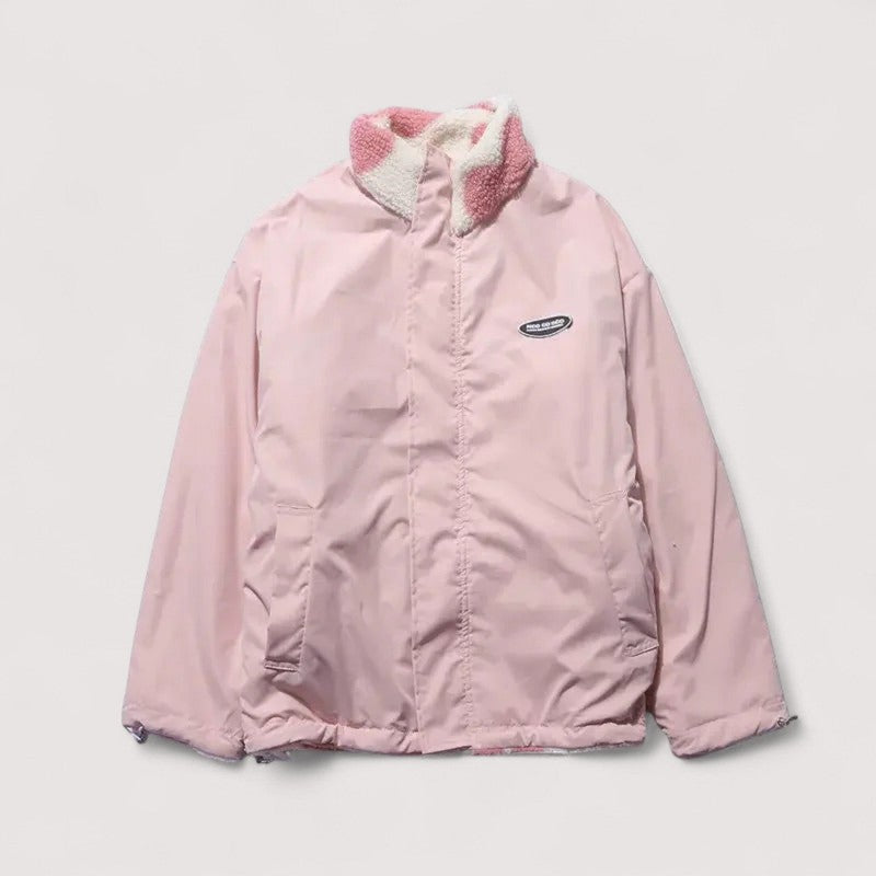 Sommerfeld | Reversible Heart-Pattern Jacket