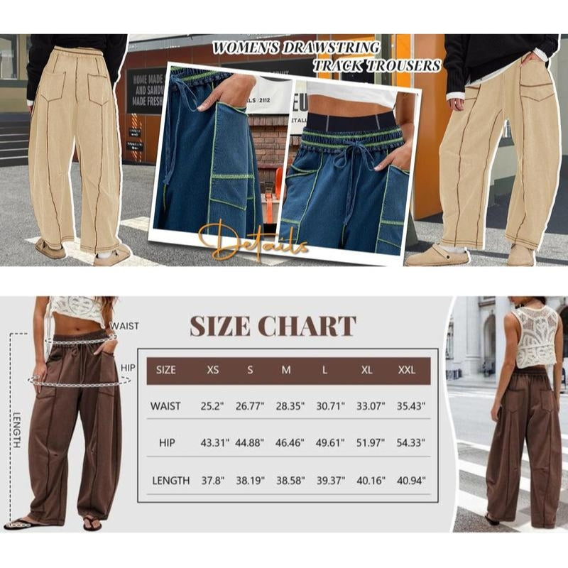 Vera | Pantaloni della tuta a gamba ampia